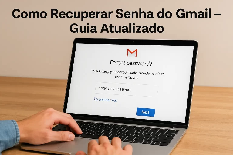 Recuperar Senha do Gmail