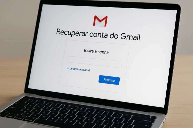 Recuperar Conta do Gmail
